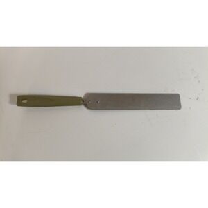 Vintage EKCO Spatula Spreader Cake Icing Avocado Green Plastic Handle Utensil